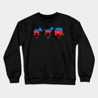 My Vote Is Dogs - Dog Lover Dogs Crewneck Sweatshirt